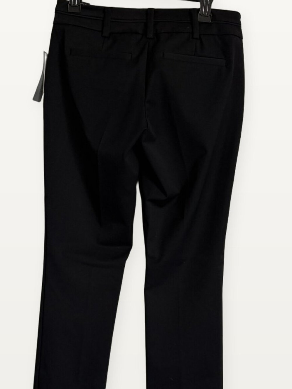 NWT New York Company Signature Fit Black Straight Leg Pants 4 Average